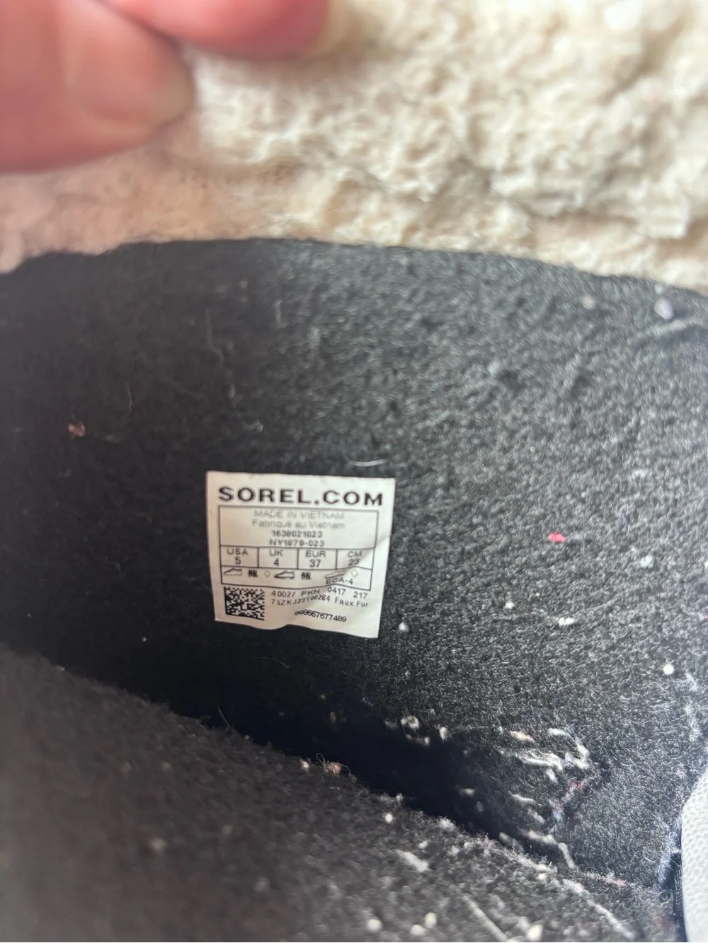 Waterproof Sorel Kids Gray & Blue Winter Snow Boots